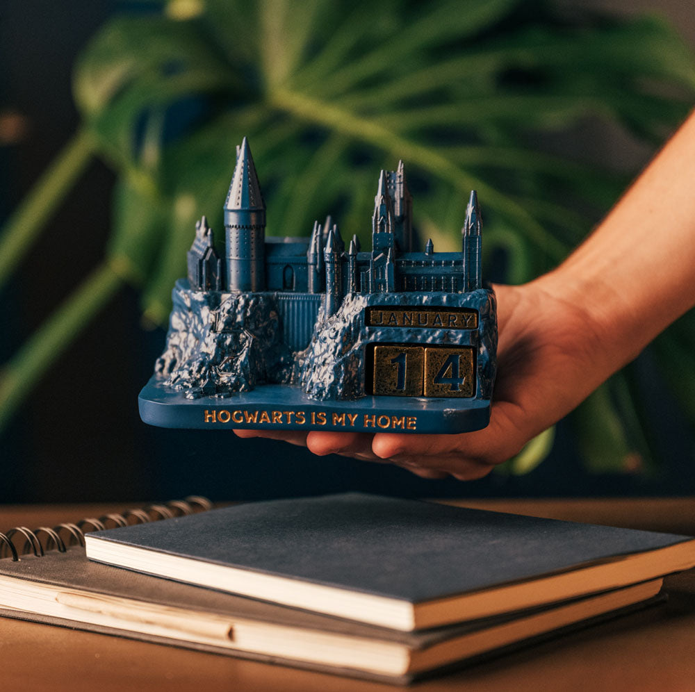 Calendario Perpetuo 3D Hogwarts Harry Potter