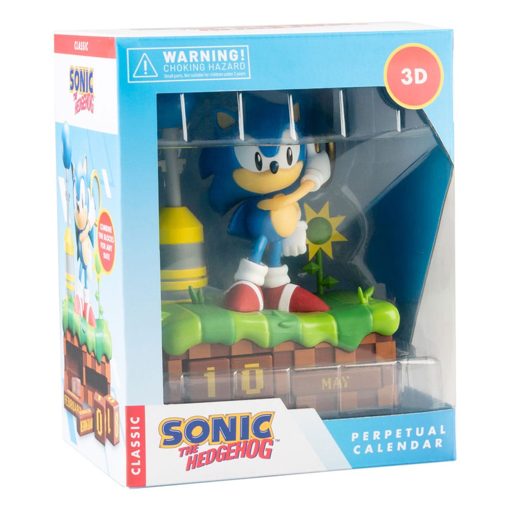 Calendario Perpetuo 3D Sonic the Hedgehog