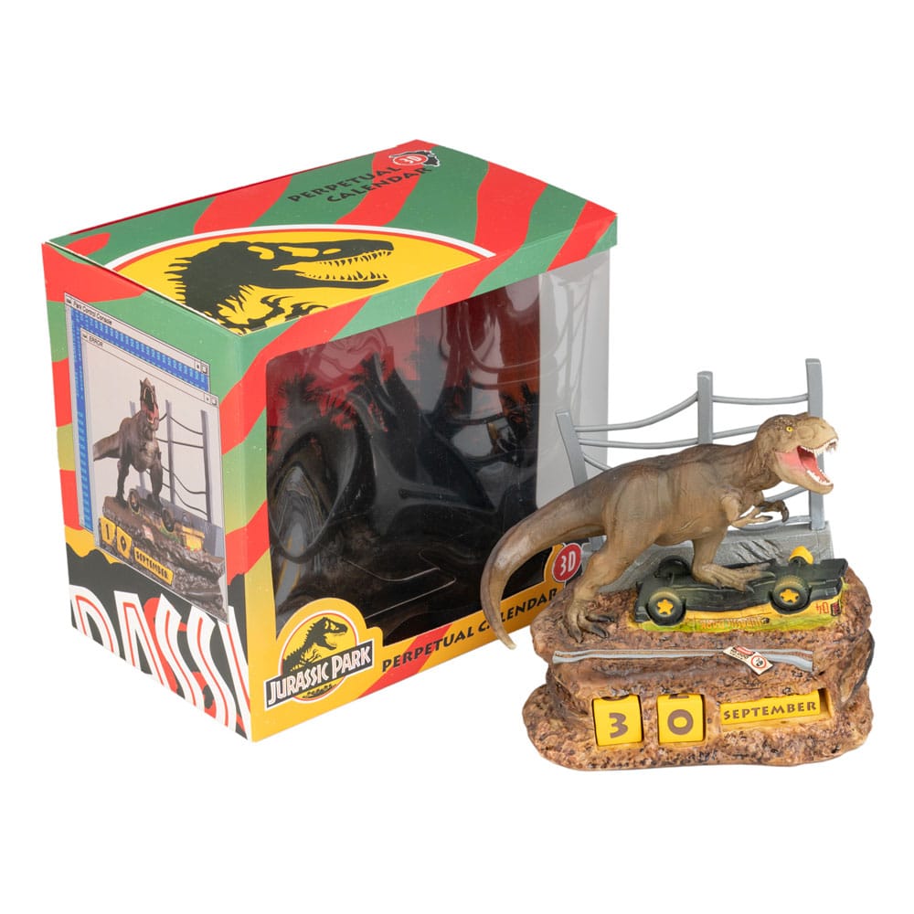 Calendario Perpetuo 3D Jurassic Park