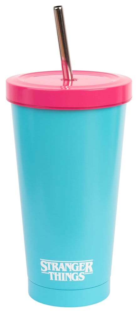 Stranger Things Vaso con Paja Rink-O-Mania 550 ml