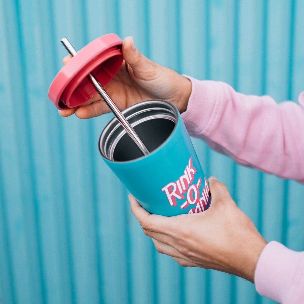Stranger Things Vaso con Paja Rink-O-Mania 550 ml