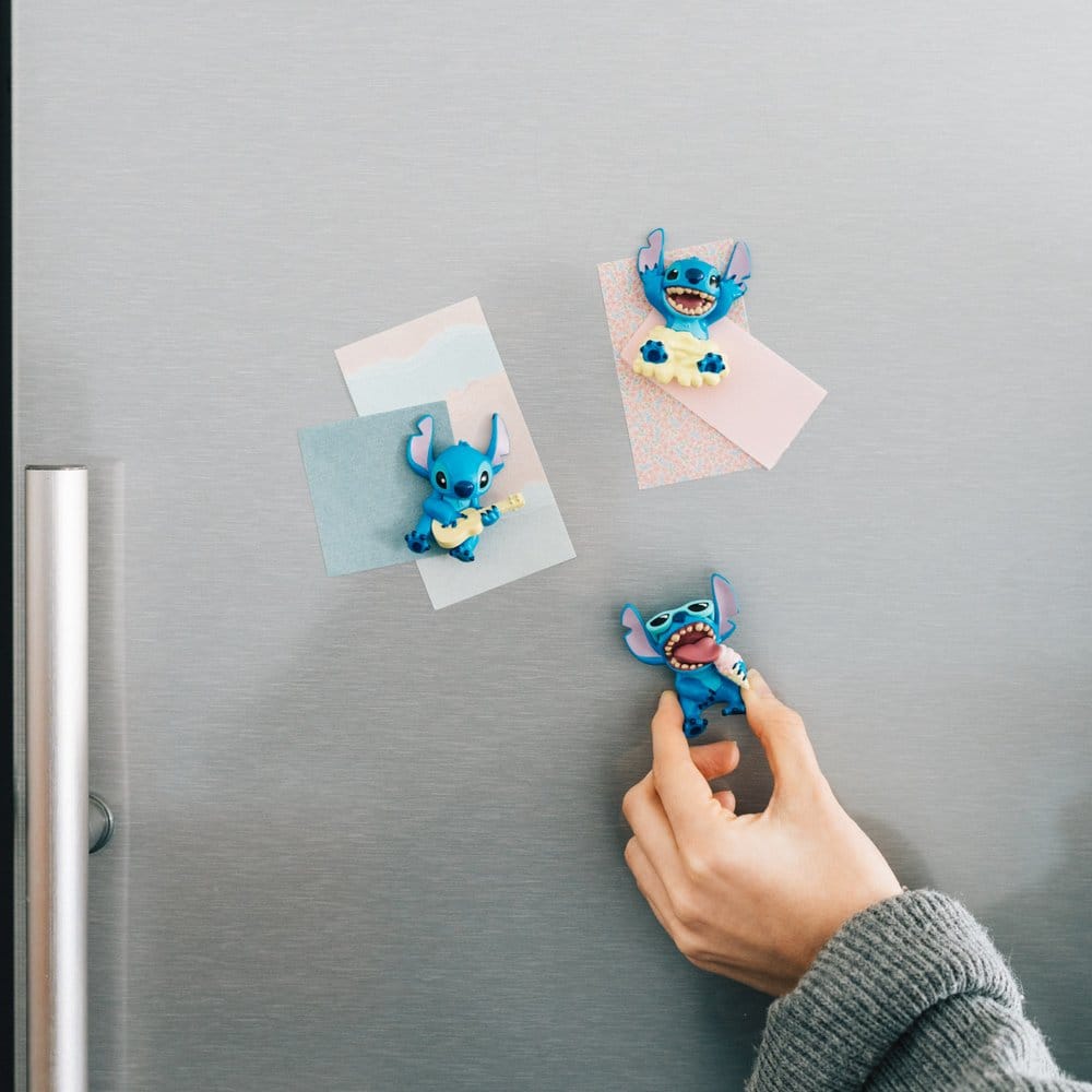 Set 3 Imanes 3D Stitch Disney