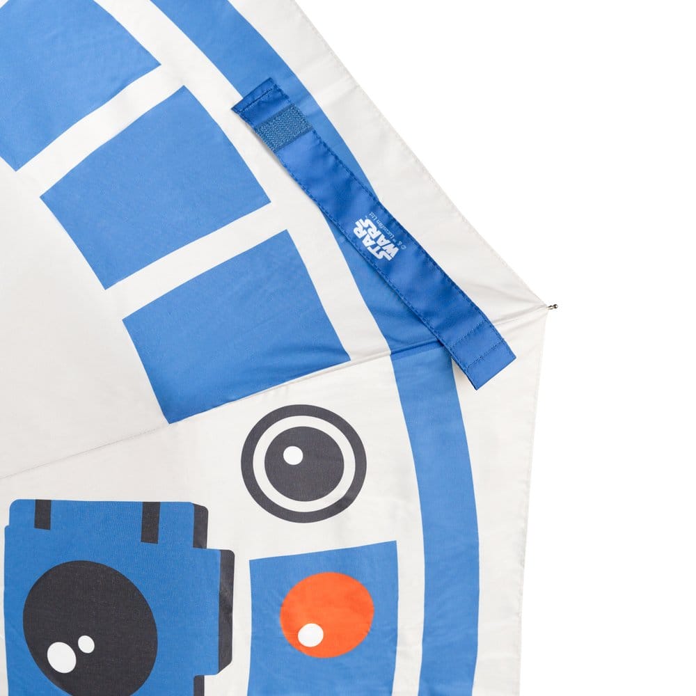 Paraguas plegable automatico R2D2 Star Wars