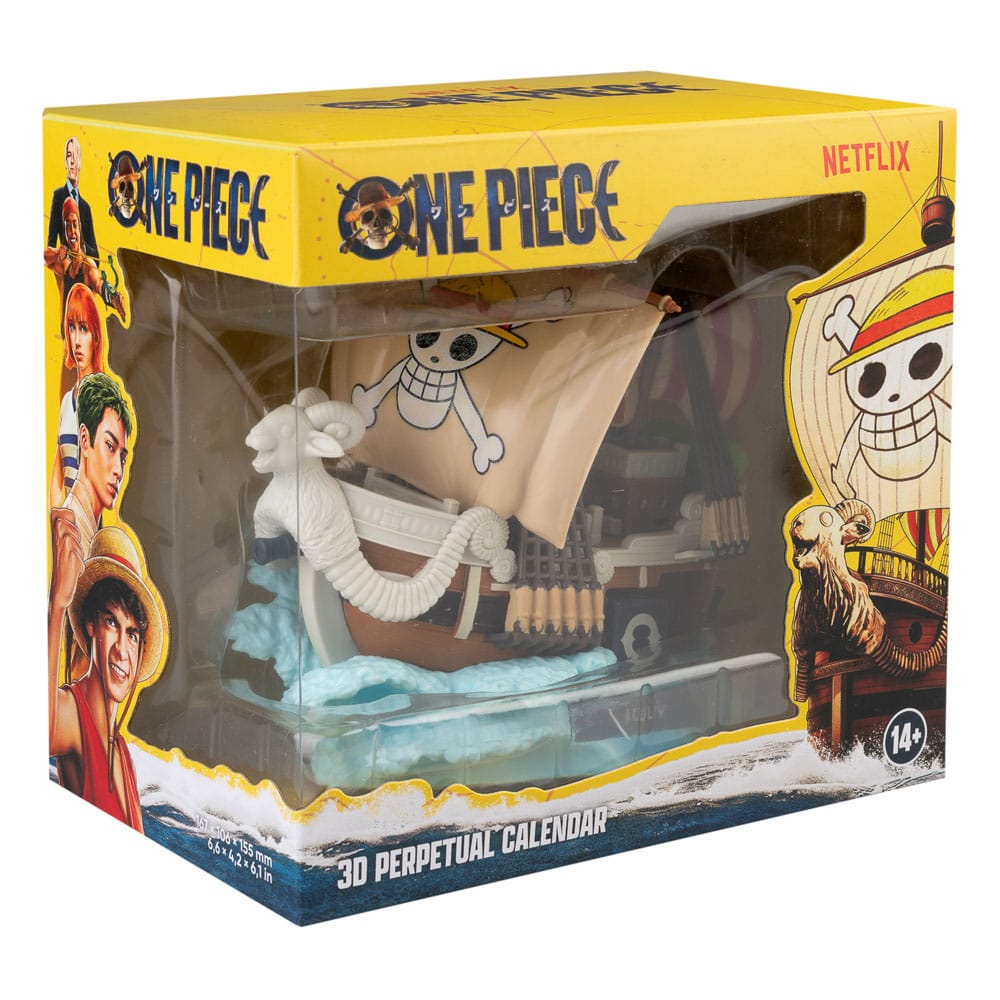 Calendario Perpetuo 3D Going Merry One Piece