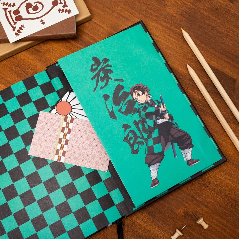 Cuaderno A5 premium Demon Slayer Kimetsu no Yaiba