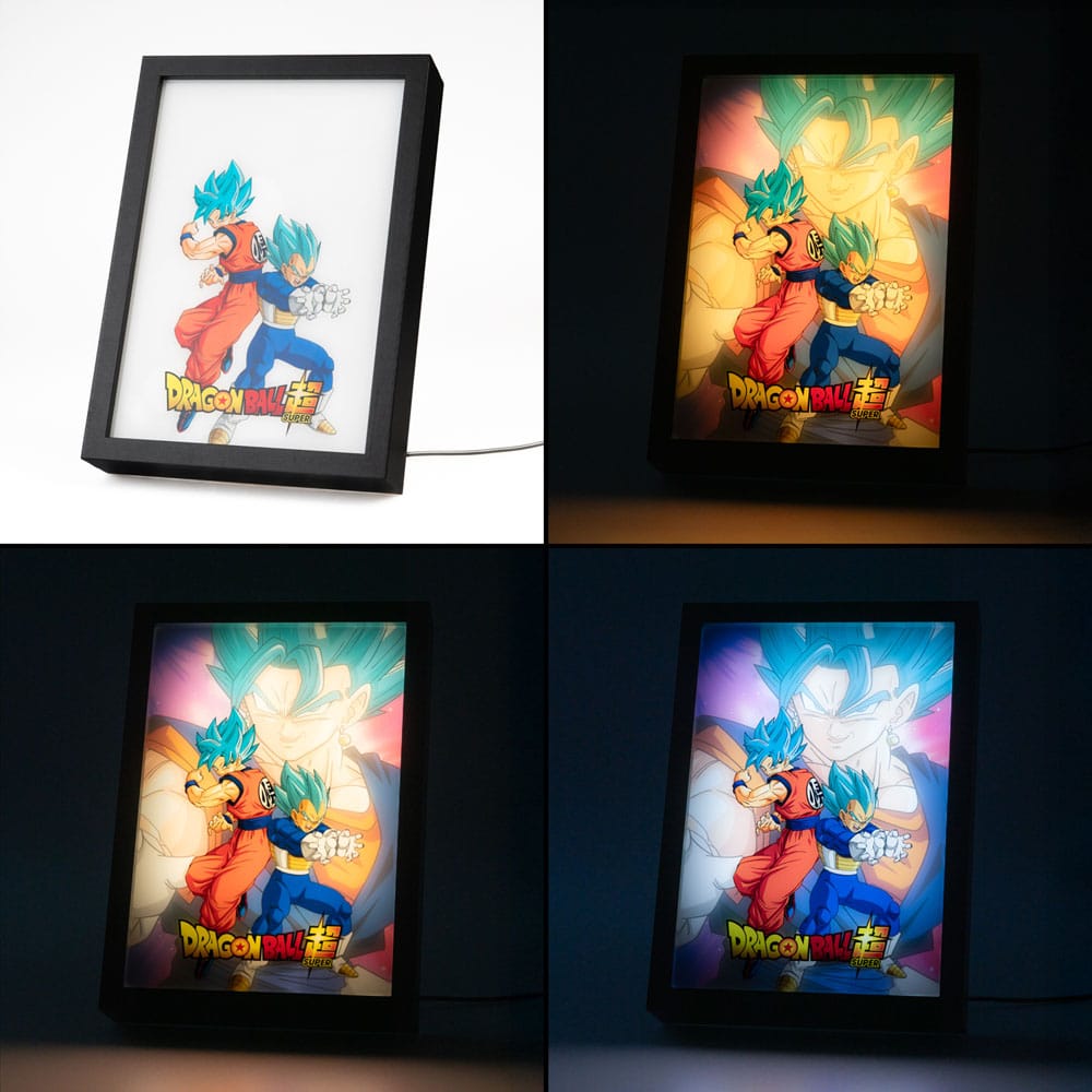 Dragon Ball Super Lámina LED enmarcada