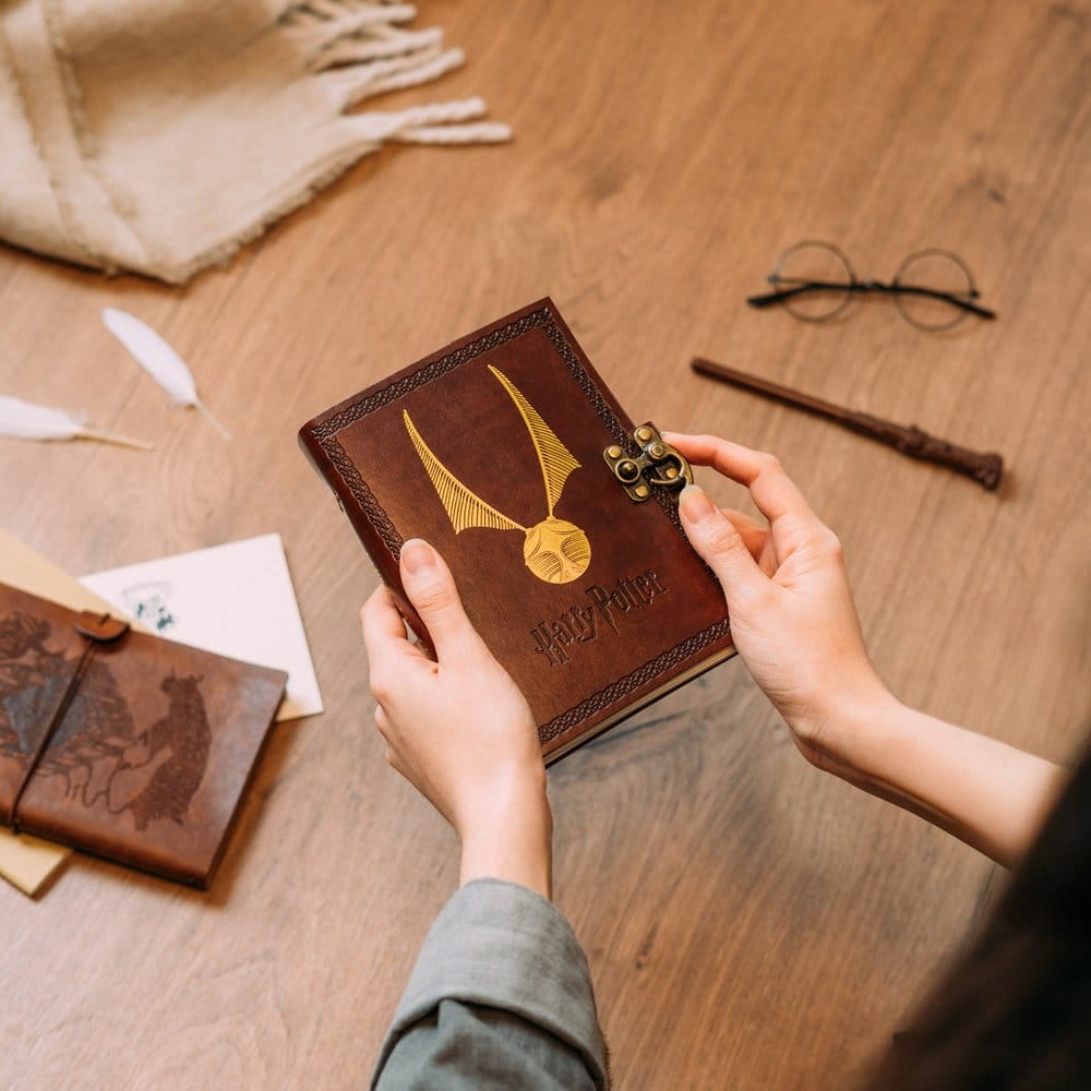 Harry Potter Cuaderno de Cuero Vegano