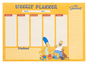 Los Simpson Planificador Semanal A4