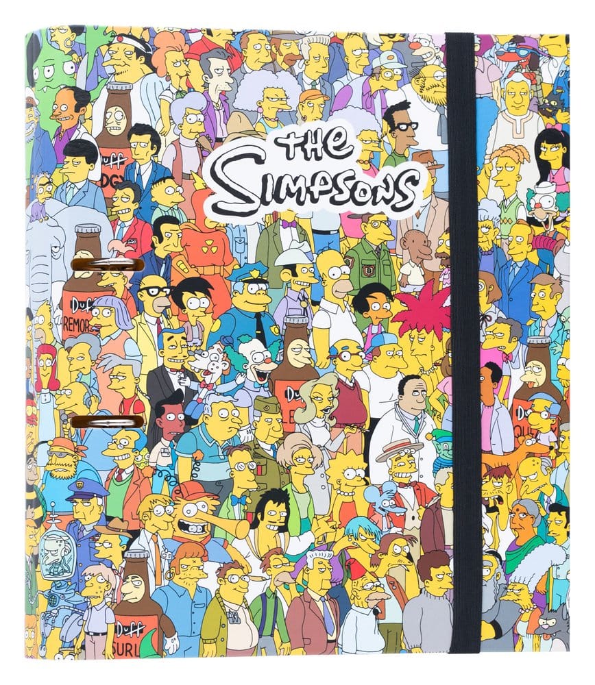 Los Simpson Carpeta de anillas 2 anillas 32 x 28 cm Frikytopia