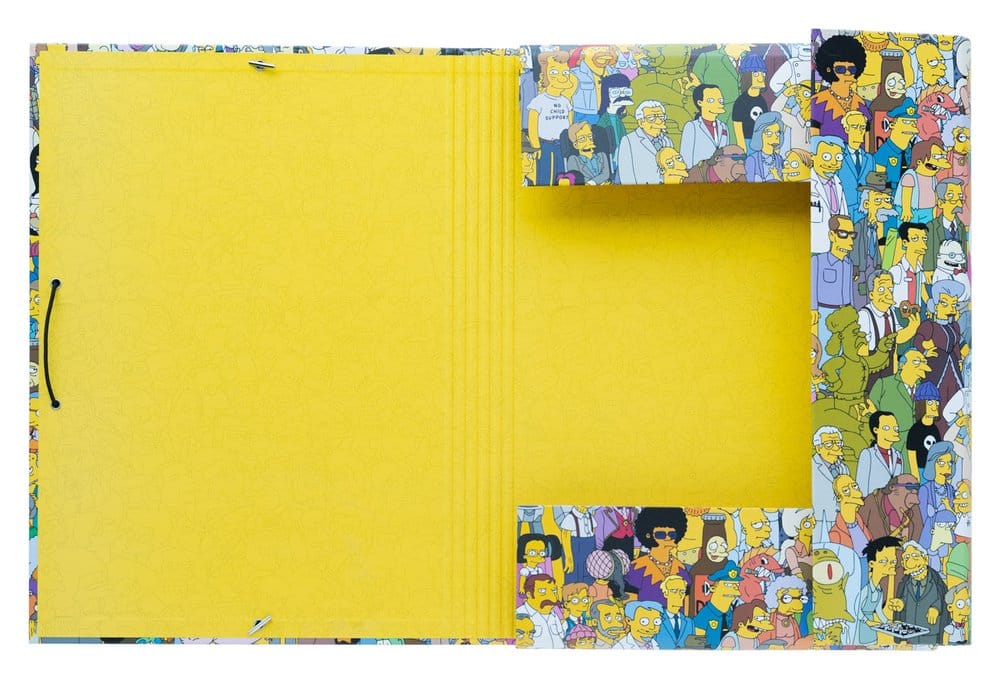 Los Simpson Carpeta con elásticos 34 x 26 cm