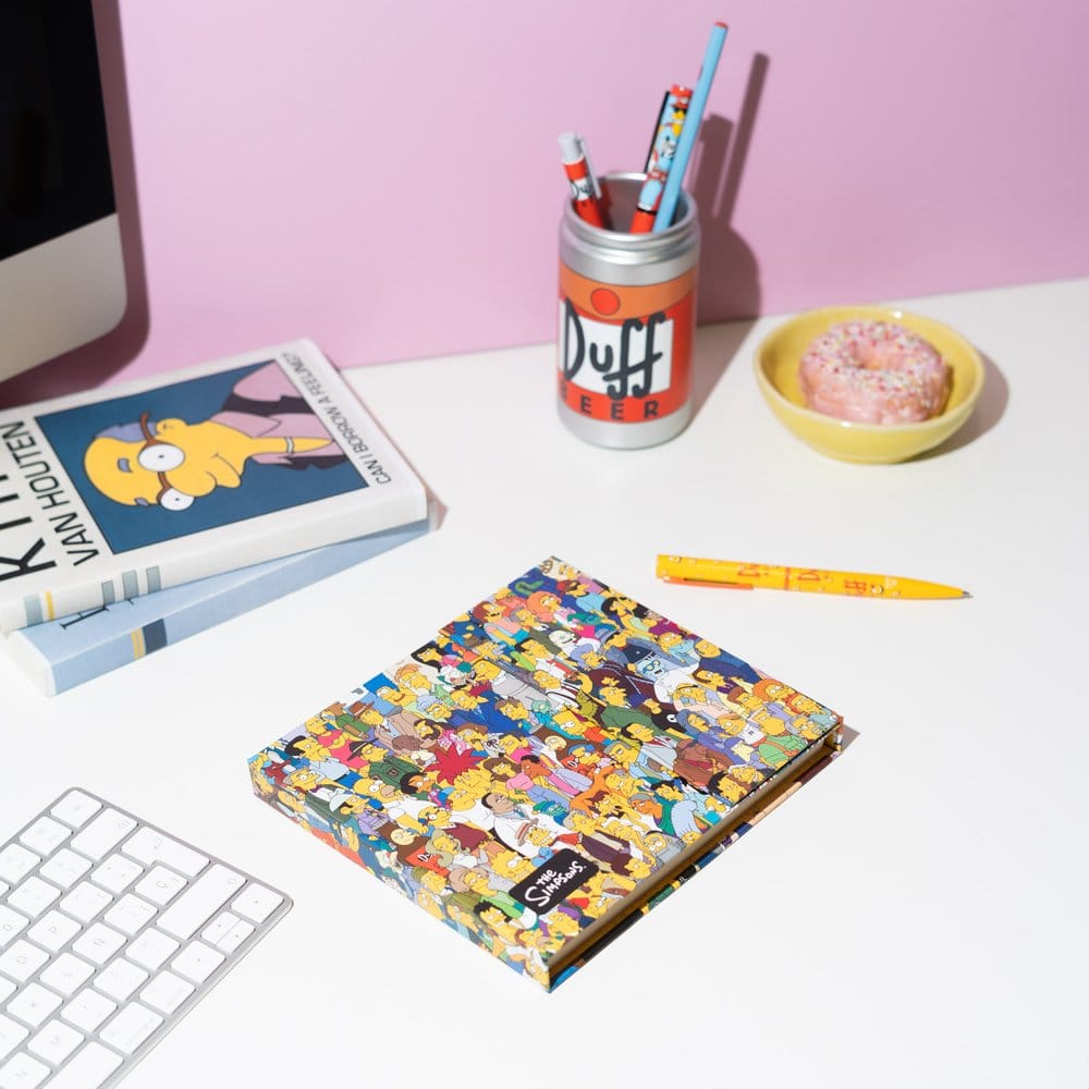 Los Simpson Planificador Semanal con Notas Adhesivas 19 x 17 cm