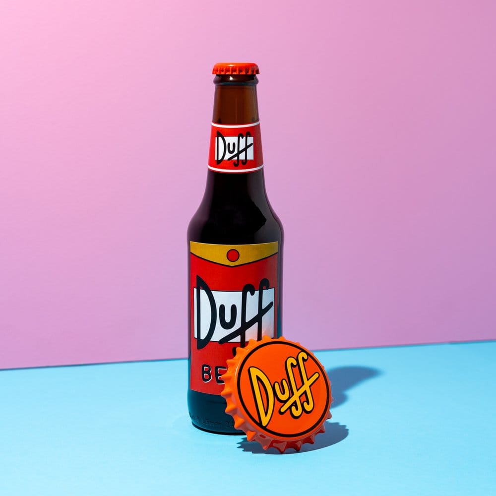 Iman abrebotellas Cerveza Duff Los Simpsons