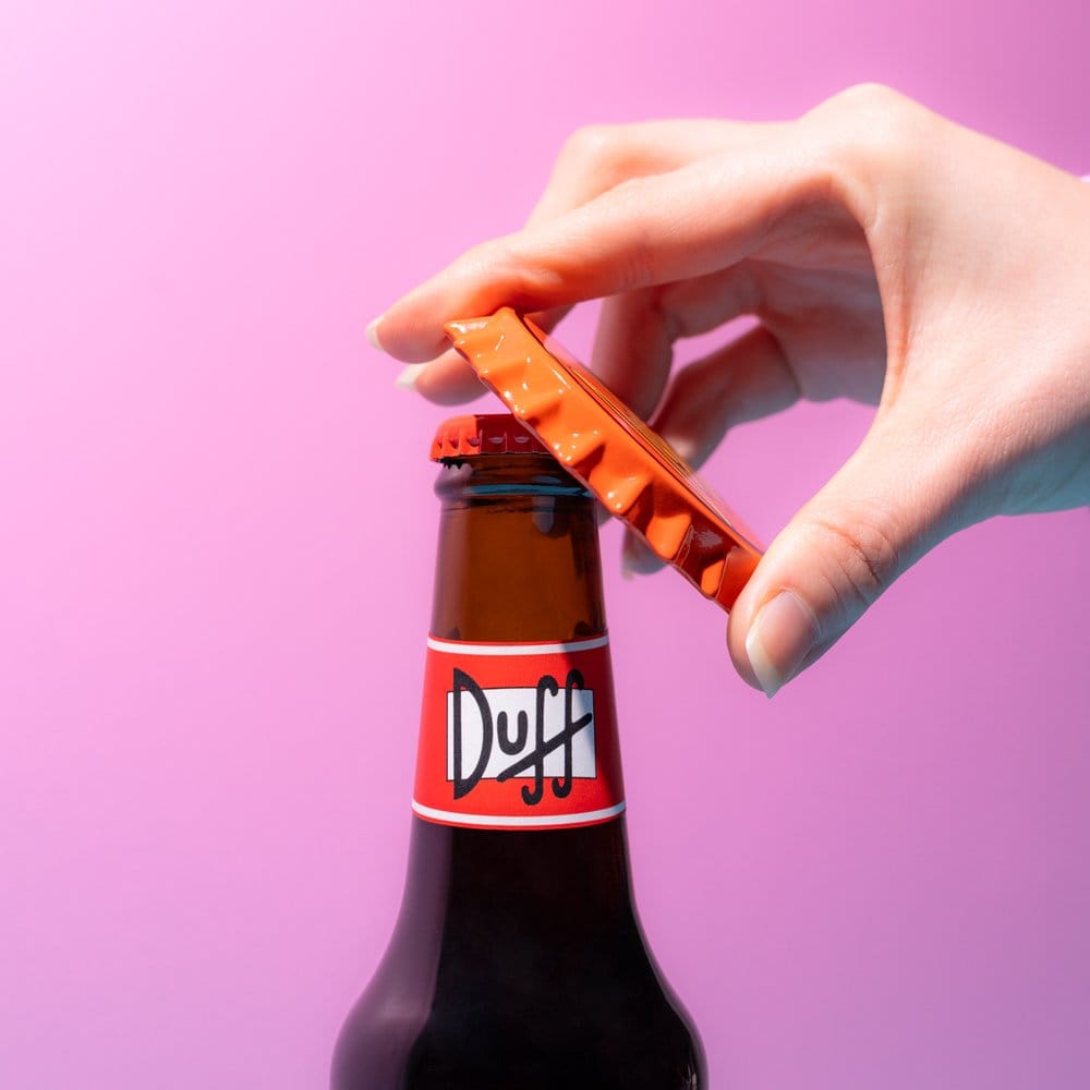 Iman abrebotellas Cerveza Duff Los Simpsons