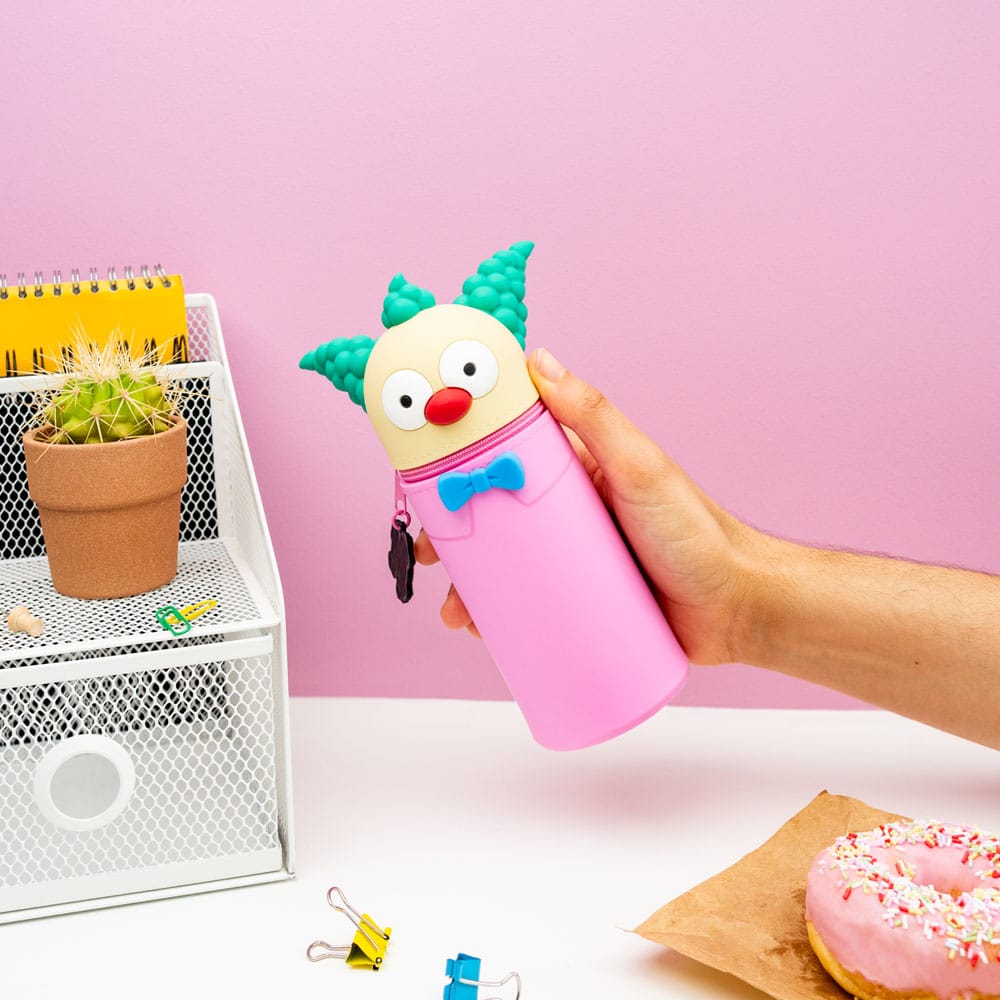 Los Simpson Estuche para lápices 3D Krusty el payaso