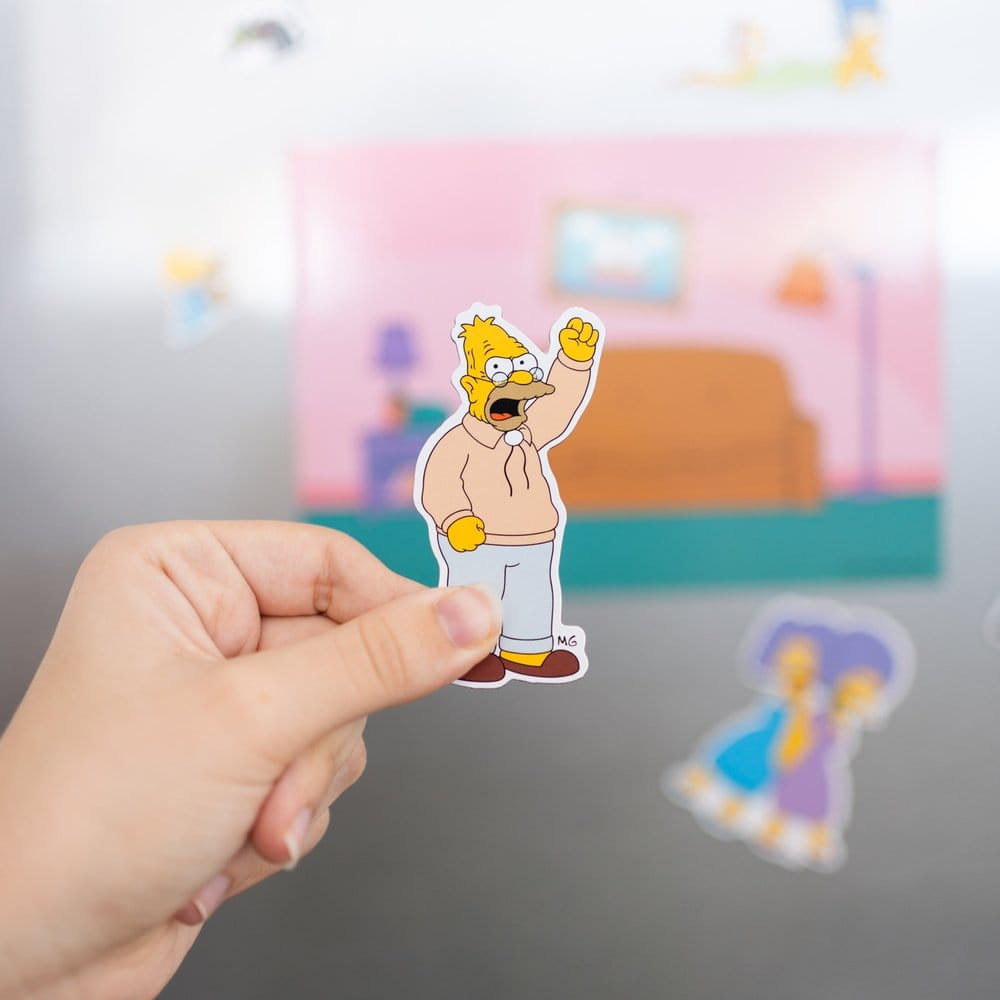 Set imanes troquelados Los Simpsons