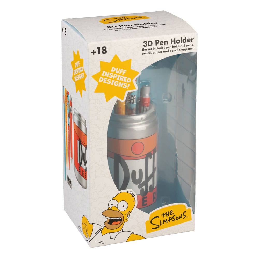 Los Simpson Portabolígrafos incl. Kit de Papelería