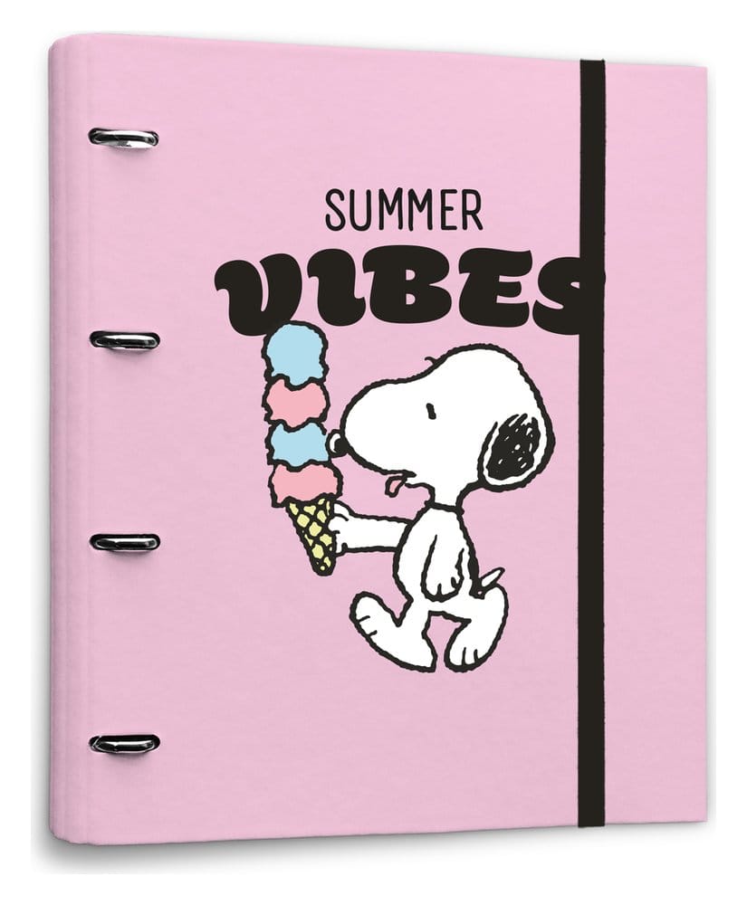Peanuts Carpeta de 4 anillas Frikytopia