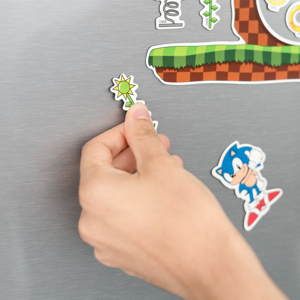 Set imanes troquelados Sonic the Hedgehog