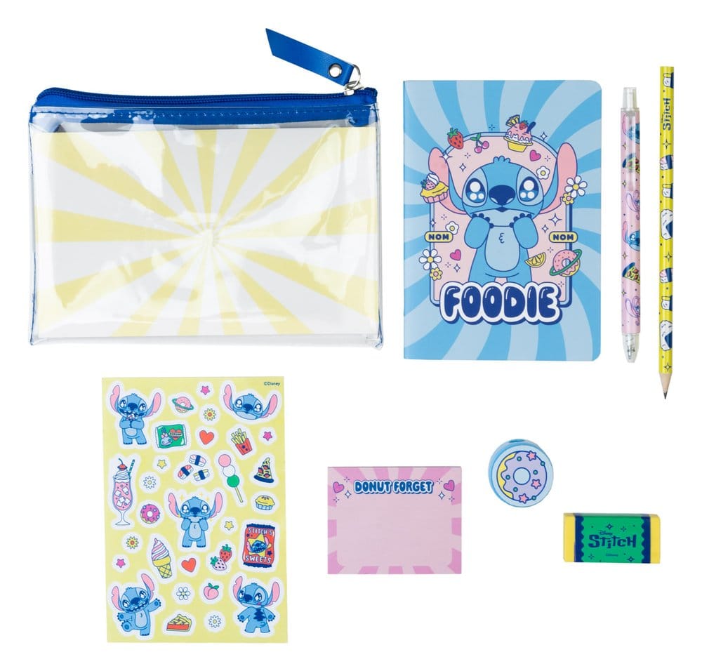 Disney Stitch Set de papelería Básico Frikytopia