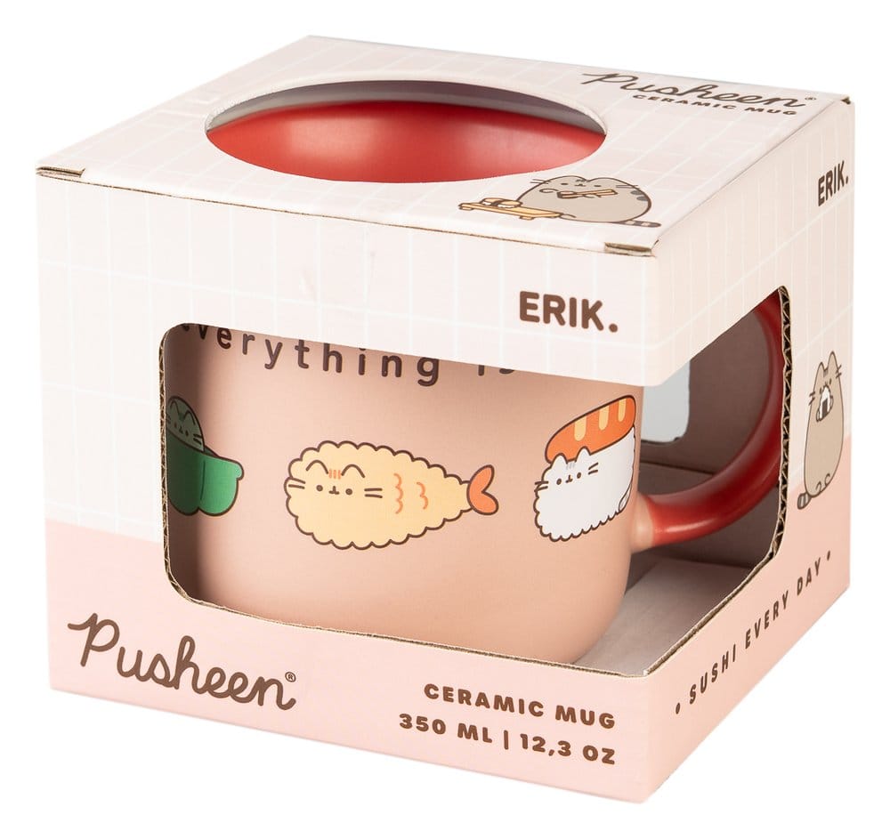 Pusheen Taza premium Sushi Roll 440 ml