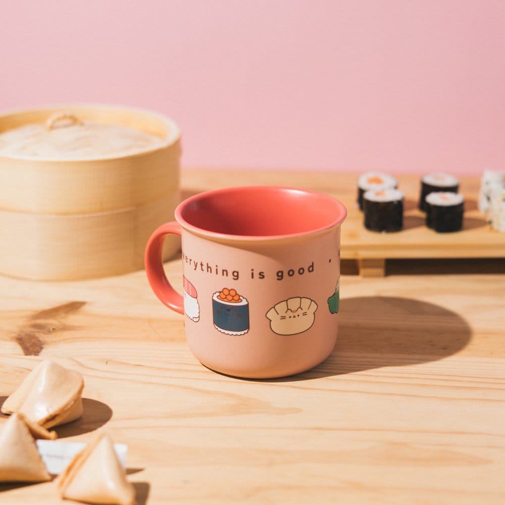 Pusheen Taza premium Sushi Roll 440 ml
