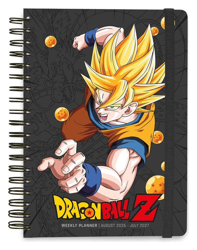 Dragon Ball Agenda Escolar planificador semanal 2026/2027 A5 Frikytopia