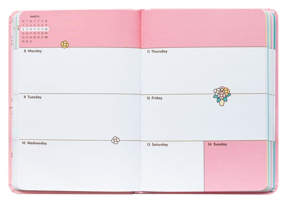 Pusheen Planificador Académico Tropical Vacation 2026/27 A6 *Edición Inglés*