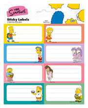 Los Simpson Etiquetas Autoadhesivas (10)