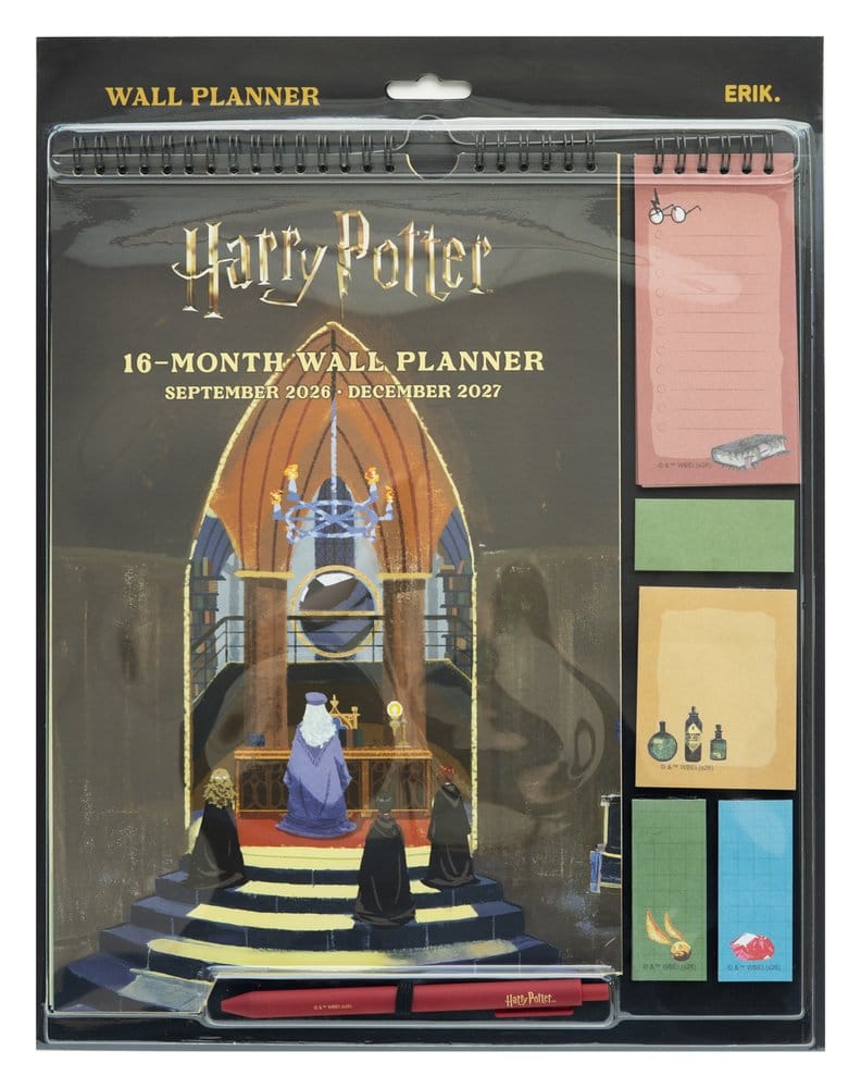 Harry Potter Planificador de pared 2026/27 30 x 34 cm