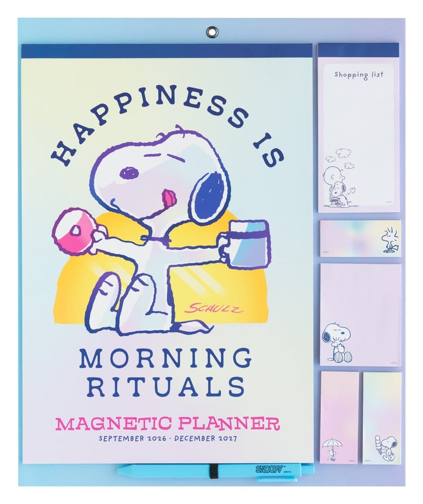 Snoopy Planificador Magnético 2026/27 30 x 35 cm