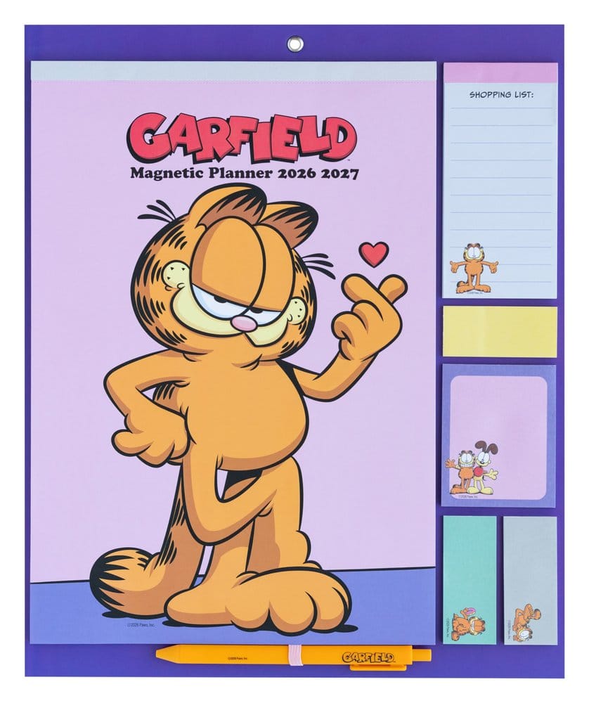 Garfield Planificador Magnético 2026/27 30 x 35 cm Frikytopia