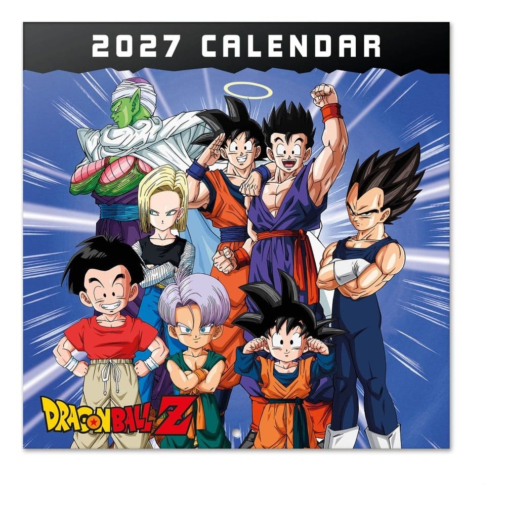 Dragon Ball Calendario de pared 2027 30 x 30 cm