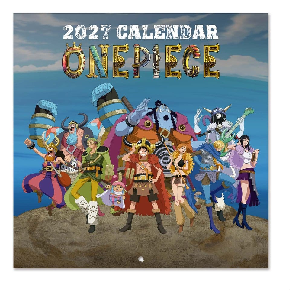 One Piece Calendario de pared 2027 30 x 30 cm