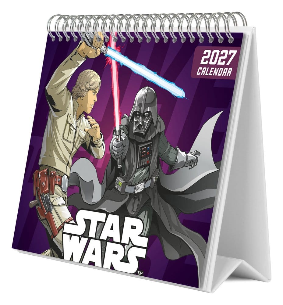 Star Wars Calendario de sobremesa 2027 Frikytopia