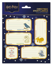 Harry Potter Etiquetas de Navidad Autoadhesivas Premium