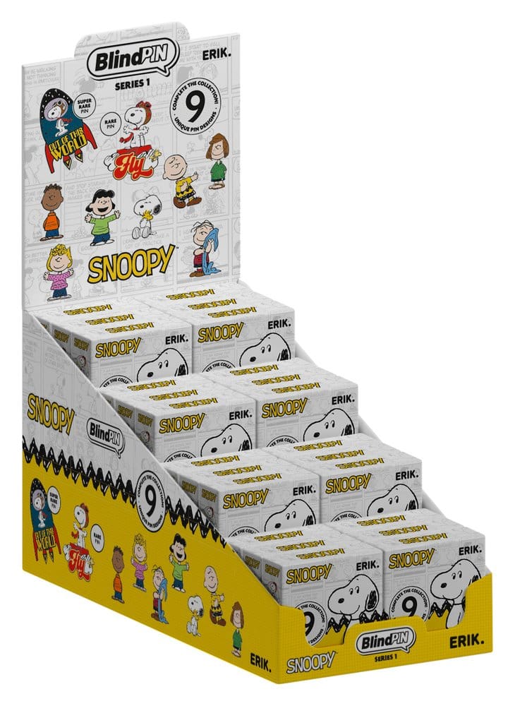 Peanuts Chapas Serie 1 Display (24)