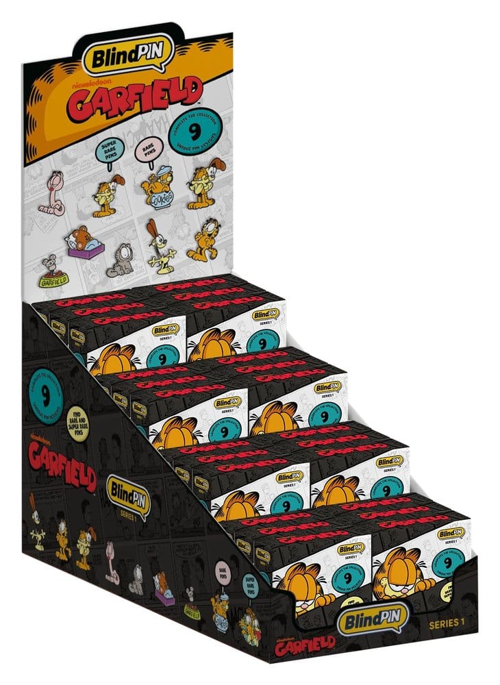 Garfield Chapas Serie 1 Display (24)