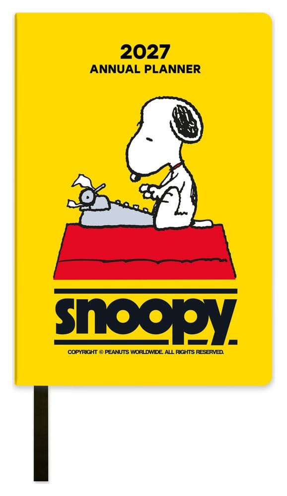 Peanuts Planificador Anual 2027 A6 *Edición Inglés* Frikytopia