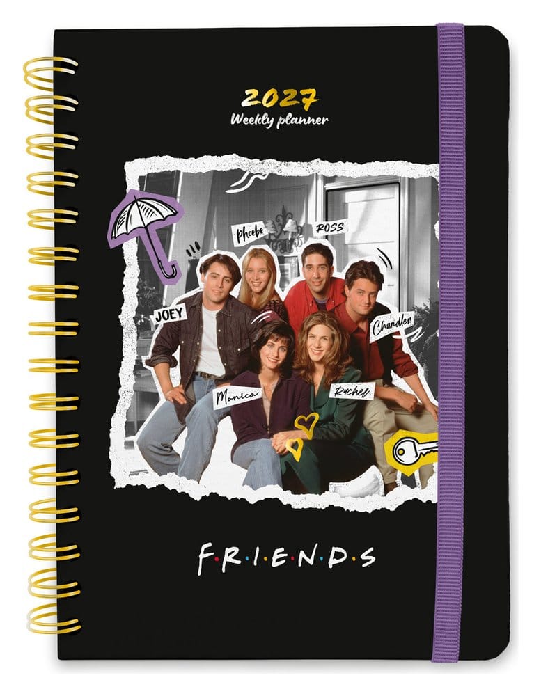 Friends Planificador Anual 2027 A5 Frikytopia