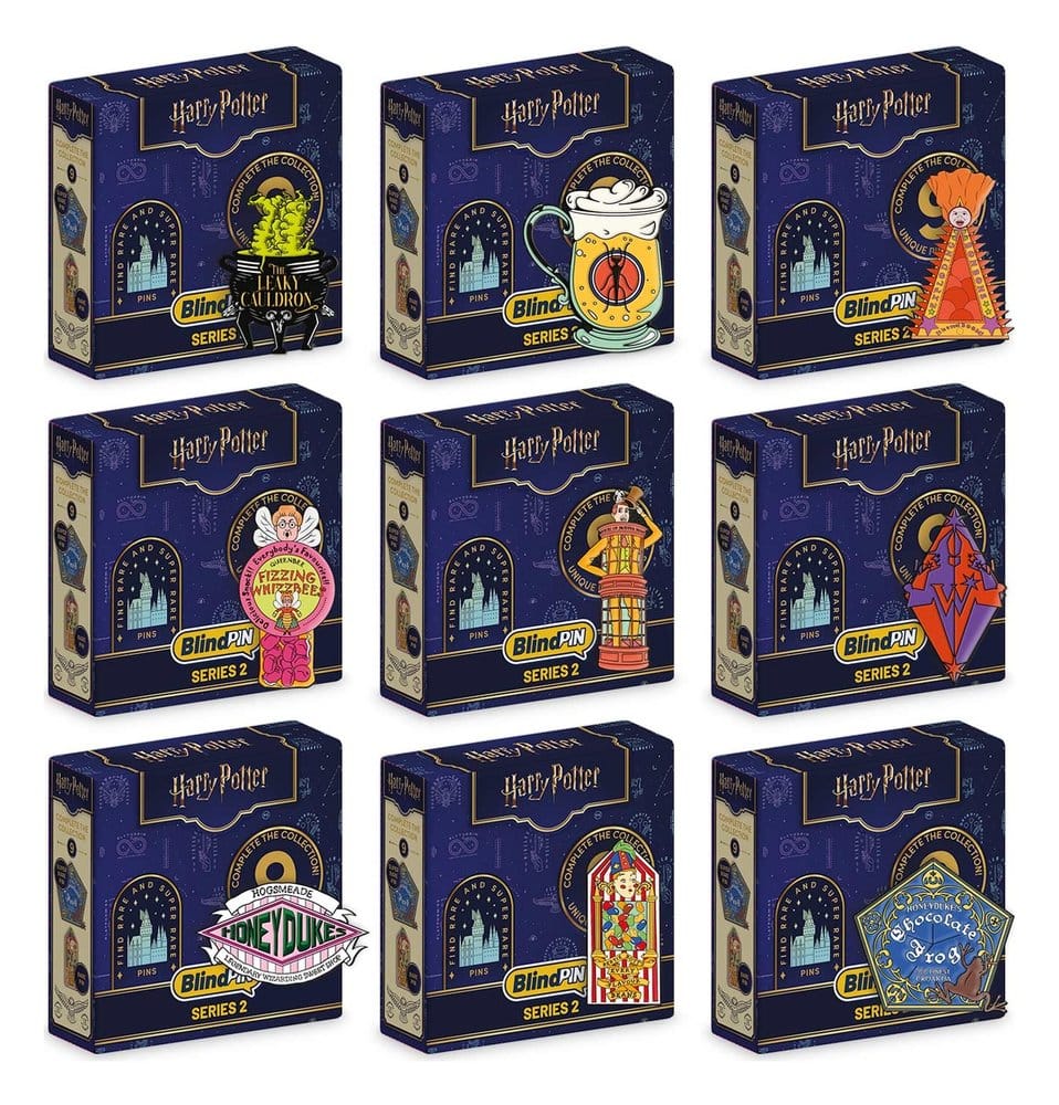 Harry Potter Mystery Pins Serie 2 Blind Box Expositor (24)