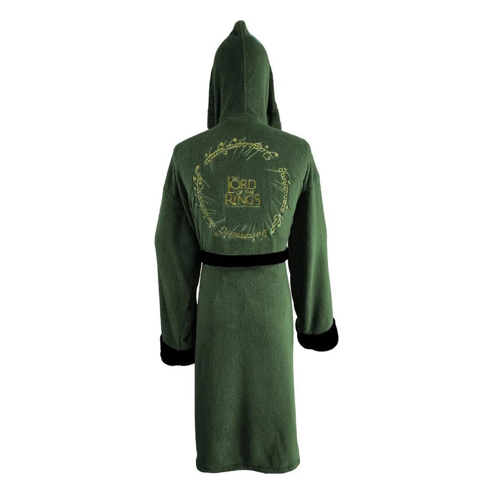 El Señor de los Anillos Albornoz Polar Hombre Elven Green & Gold Frikytopia