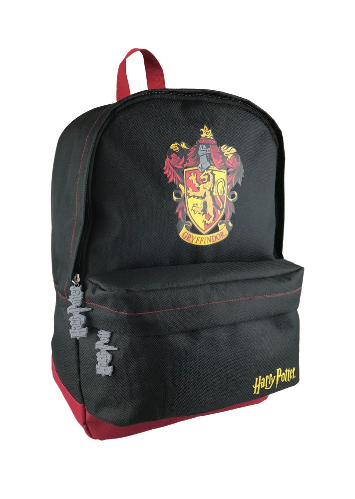Harry Potter Mochila Gryffindor Black Burgundy Frikytopia