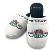 Friends Pantuflas Logo Central Perk White EU 38-41