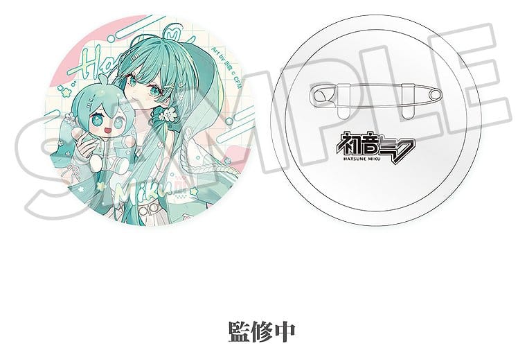 Character Vocal Series 01: Hatsune Miku Miku Hug Series Botón: Flower Ver. 8 cm Umkarton (10)