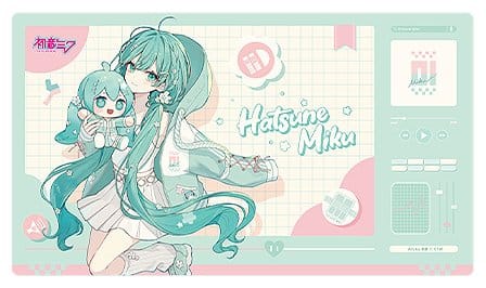 Character Vocal Series 01: Hatsune Miku Miku Hug Series Alfombrilla de escritorio: Flower Ver. 70 x 40 cm Frikytopia
