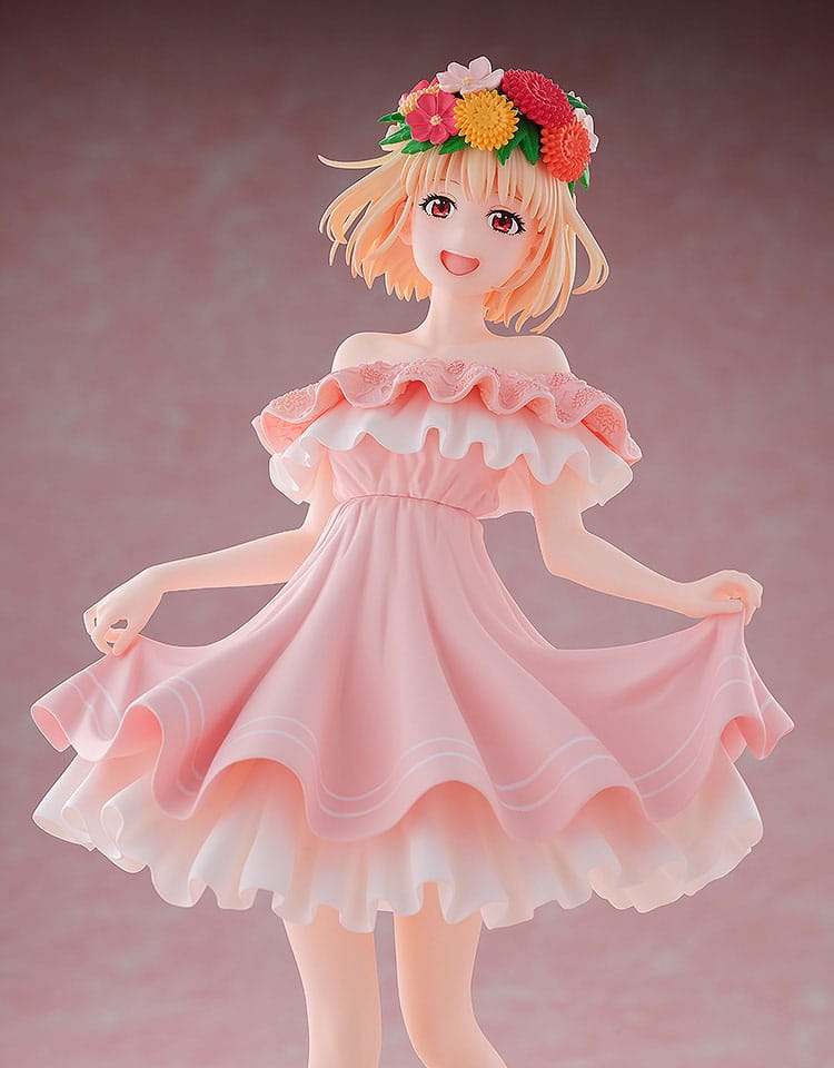 Lycoris Recoil Estatua PVC Chisato Nishikigi: Birthday illustration Ver 20 cm