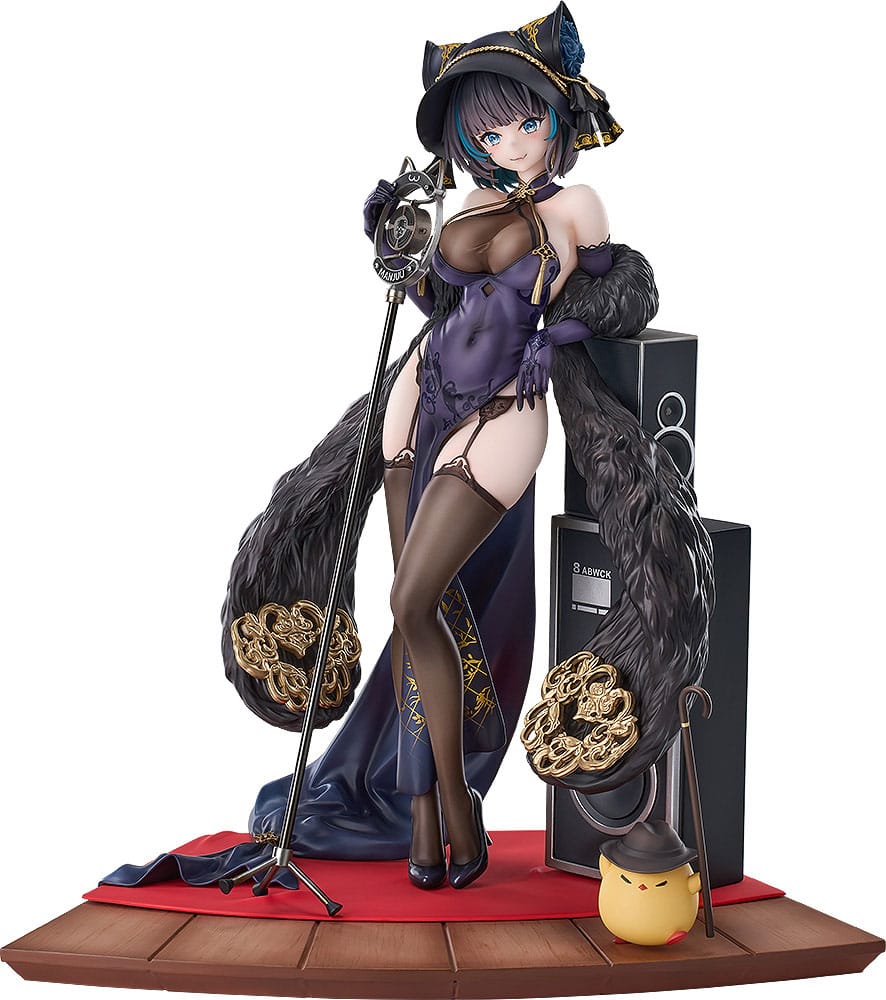 Azur Lane Estatua 1/7 Cheshire: Cait Sith Crooner Ver. 24 cm Frikytopia