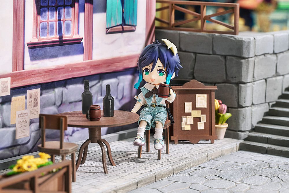 Genshin Impact Figura Nendoroid Doll Venti: Blue Ballad Ver. 14 cm