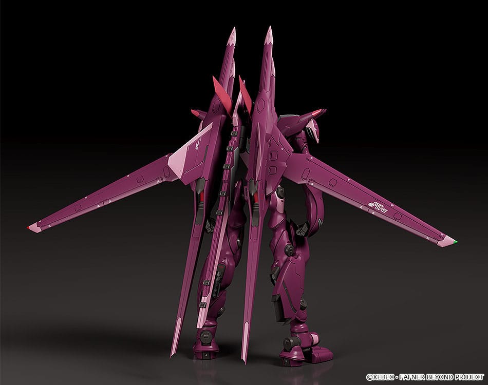 Fafner in the Azure The Beyond Maqueta Moderoid Plastic Model Kit Fafner Mark Sieben Kai Azrael 19 cm