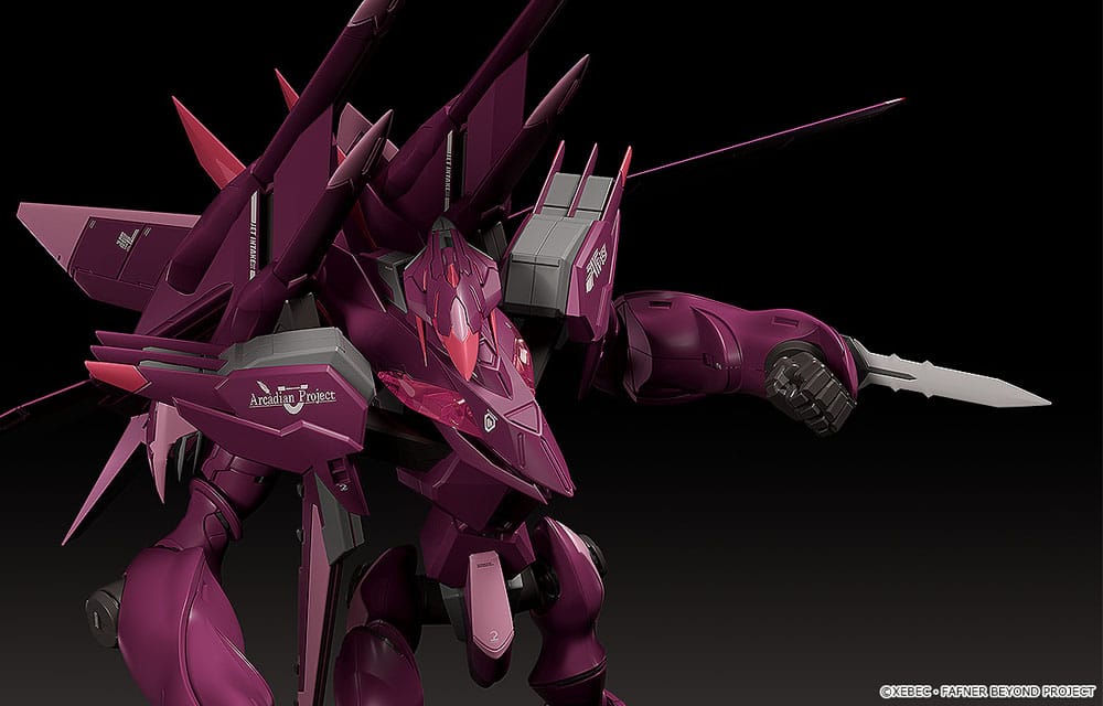 Fafner in the Azure The Beyond Maqueta Moderoid Plastic Model Kit Fafner Mark Sieben Kai Azrael 19 cm